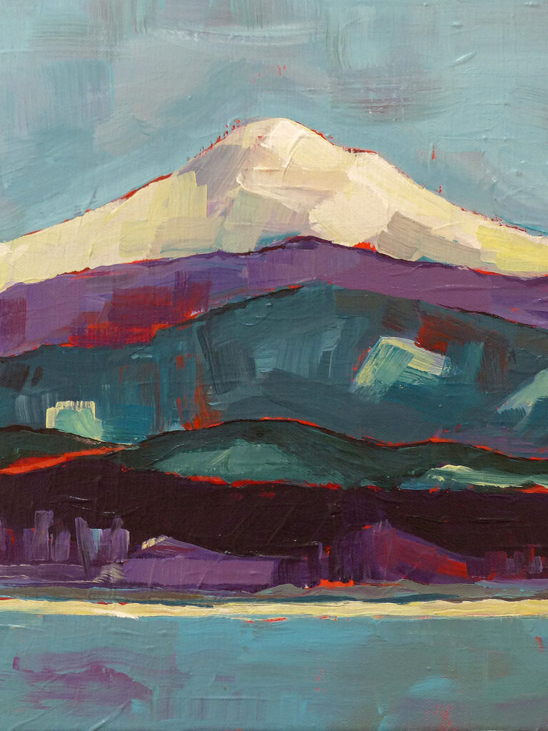 Mount Baker Painting Cropped